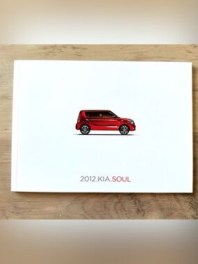2012 KIA SOUL SALES BROCHURE CATALOG 40 PAGES ~ 9" X 11”
